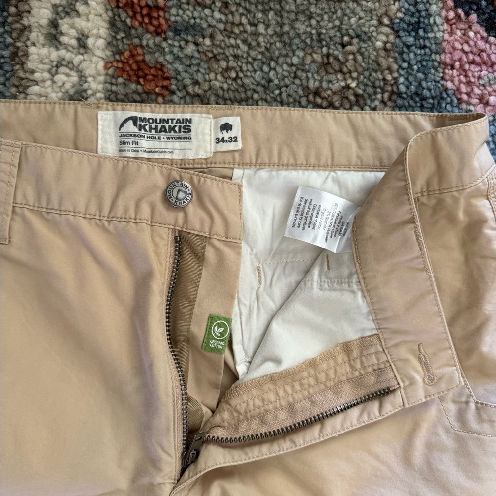 Mountain Khaki 34x32 tan khaki pants